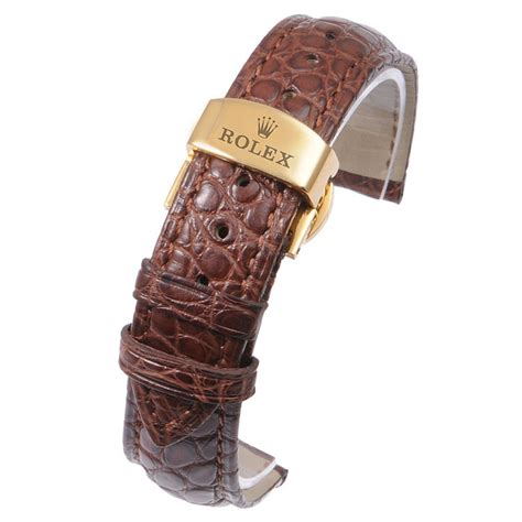 alligator rolex watch bands